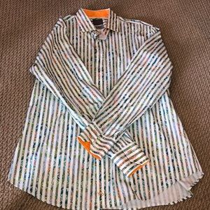 XL Thomas Dean Dress Shirt